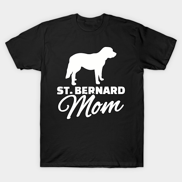 St. Bernard Mom T-Shirt by Designzz